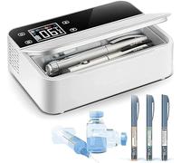 InLiMa GYJ Réfrigérateur à insuline, Mini réfrigérateur à température constante for médicaments, conteneur frigorifique for médicaments de Voyage de 2 à 8 degrés HY (Size : 1Battery)