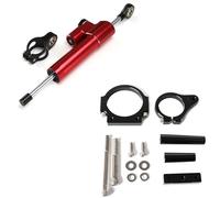 INLIMA Support stabilisateur d'amortisseur pour Kawasaki Ninja ZX-4R ZX-4RR ZX4R ZX4RR Moto Kit de Support d'amortisseur directionnel, stabilisateur d'amortisseur de Direction (Color : D)