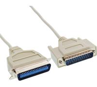 InLine® 11442 Câble imprimante, bi-directionnel, encapsulé, 2m