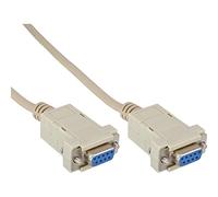 InLine 1222X Câble null/modem 9 broches femelle/femelle 2 m