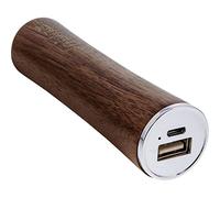 InLine 1479 woodpower Power Bank Batterie Rechargeable USB 3000 mAh avec Affichage LED Echtholz/Noyer