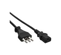 InLine Câble d'alimentation 16650I 0,5 m 250 V 10 A Coupleur C13 Noir