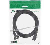 InLine 16651E câble électrique Noir 3 m Coupleur C13