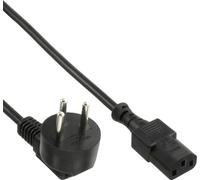 InLine® 16652H Câble d'alimentation, prise secteur Israël sur prise dispositifs froids C13, 1,8m