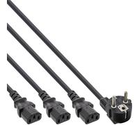 InLine 16653B câble électrique Noir 1,8 m