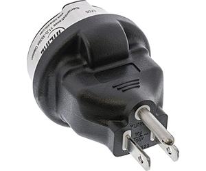 InLine 16705 Adaptateur de Voyage Prise USA vers Prise de Terre
