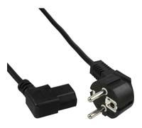 InLine 16752H, 0,3 m, Mâle-Femelle, Prise d'alimentation type F, Coupleur C13, Noir