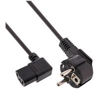 InLine 16752H câble électrique Noir 0,3 m Prise d'alimentation type F Coupleur C13