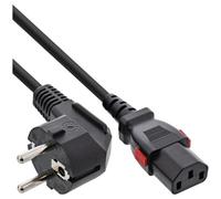 InLine 16953L câble électrique Noir 3 m IEC C13 CEE7/7