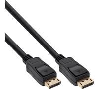 InLine® 17110P Câble DisplayPort, noir, e contacts, 10m