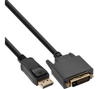 InLine 17112 câble vidéo et adaptateur 2 m DVI-D DisplayPort Noir