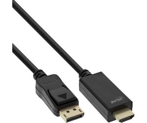 InLine 17181I câble vidéo et adaptateur 1 m HDMI Type A (Standard) DisplayPort Noir
