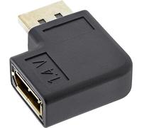 InLine 17199L Adaptateur DisplayPort mâle/Femelle coudé à Gauche