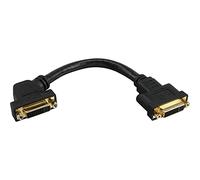 InLine 17301 G Câble Adaptateur de DVI-I (24 + 5 Femelle de vers Prise, Contacts plaqués Or, 0,2 m)