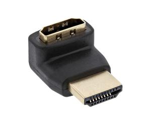 InLine 17600F changeur de genre de câble HDMI A female HDMI Noir