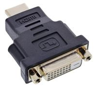 InLine 17670P Adaptateur HDMI-DVI HDMI mâle à DVI 24+1 femelle Contacts dorés
