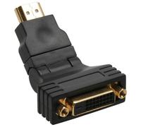 InLine 17670W changeur de genre de câble DVI-D female DVI-D Noir