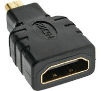 InLine® adaptateur HDMI, HDMI A prise femelle sur Micro HDMI D prise, 4K/60Hz