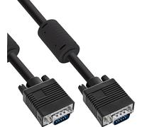 InLine® câble S-VGA, 15 broches HD prise / prise, noir, 5m