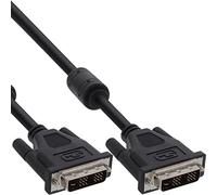 Inline 17764 câble DVI 3 m Noir - Câbles DVI (3 m, Noir, Mâle/Mâle)
