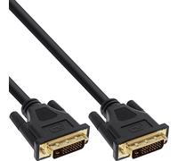 InLine 17783P Câble DVI-D 24+1 M/M Dual Link Plaqué or 3 m