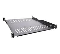InLine 19" Fachboden 550mm 50kg 1HE RAL 9005 schwarz (19114G)