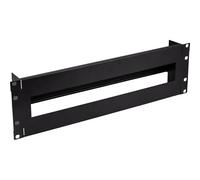 InLine® 19106B Barre de disjoncteur 3U avec rail DIN Noir 19"