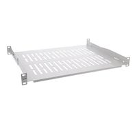 InLine 19114D Tablette 19", 350 mm, 50 kg, 1U, Gris RAL 7035