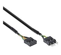 InLine 19995D Câble Audio Noir