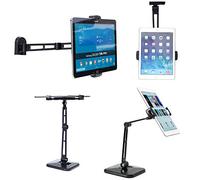 InLine 23154 A Tablet Support pour Montage Mural ou de Table, Universel, pour 11,93-32,76 cm (4,7-12,9 Pouces) Noir