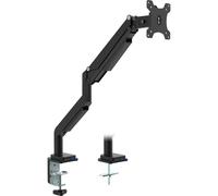 InLine® 23158B Support de table avec lifter et USB/audio, mobile, pour écrans jusqu'à 82cm (32"), max. 9kg