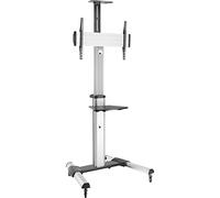 InLine® 23170A Chariot TV, réglable en hauteur, pour LED-TV 37"-70" (94-178cm), max. 50kg