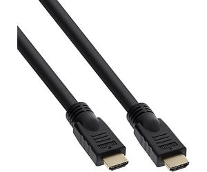 InLine 24136 Câble HDMI, Noir