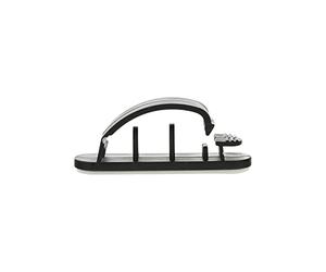 InLine 24223 Câble avec Base adhésive, 10 pièces, Noir