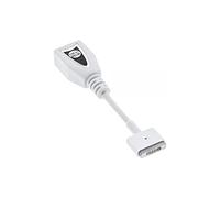 InLine 26611Y-M18B Fiche d'alimentation Universelle M18B (14,85 V) pour Apple Magsafe2/bloc d'alimentation Universel, 90 W/120 W, Noir