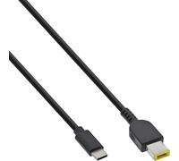 InLine® Câble de charge USB type C vers ordinateur portable Lenovo (rectangulaire) 2 m