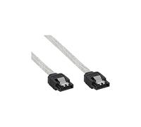 InLine SATA III (6Gb/s) Kabel rund, transparent - 0,3m