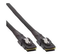 InLine 27624 Câble de raccordement Mini-SAS SFF-8087 Interne 36 Broches avec Bande Side 0,5 m