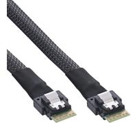 InLine 27642B câble Serial Attached SCSI (SAS) 1 m 24 Gbit/s Noir