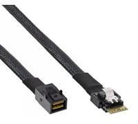 InLine 27643A câble Serial Attached SCSI (SAS) 0,5 m 24 Gbit/s Noir