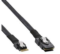 InLine 27645B câble Serial Attached SCSI (SAS) 1 m 12 Gbit/s Noir