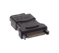 InLine® 29677 Adaptateur d'alimentation SATA, 1x 13,34cm (5,25") prise mâle à 15 broches SATA prise femelle