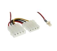 Inline 3-pin Zu 4-pol Molex Lüfteradapterkabel
