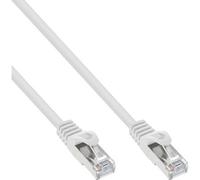 InLine 30 Bulk-Pack Câble patch SF/UTP Cat.5e blanc 3m - Câble - réseau - vidéo/analogique - CAT 5e - SFTP - UTP - 3 m (B-72503W)