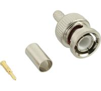InLine® 30068 BNC Crimpstecker, RG59, für Video-Kabel