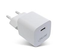 InLine USB Netzteil Ladegerät Single USB-C 33W weiß