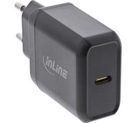 InLine® 31501S InLine® USB PD bloc d'alimentation chargeur Single USB Typ-C, Power Delivery, 25W, noir