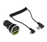 InLine 31502C chargeur d'appareils mobiles Universel Noir USB Auto