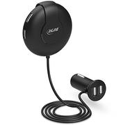 InLine 31503 K USB Voiture Chargeur Adaptateur d'alimentation, 9-32 V à 5 V DC/9,4 a avec câble 1,5 m Noir