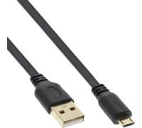 InLine 31730F câble USB USB 2.0 3 m USB A Micro-USB B Noir